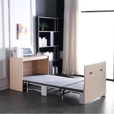 Folding bed nap artifact study computer desk invisible bed