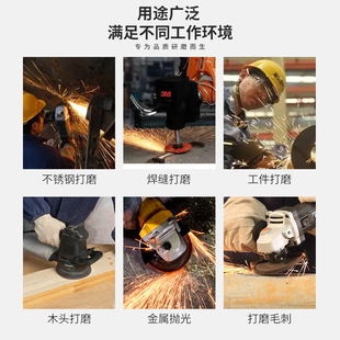 百叶片百叶轮木材不锈钢铁铝打磨磨光片磨片角磨机抛光片金属砂布