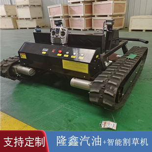 出口沙特 55cm除草機剪草機廠家 24V電控 8馬力遙控智能割草機