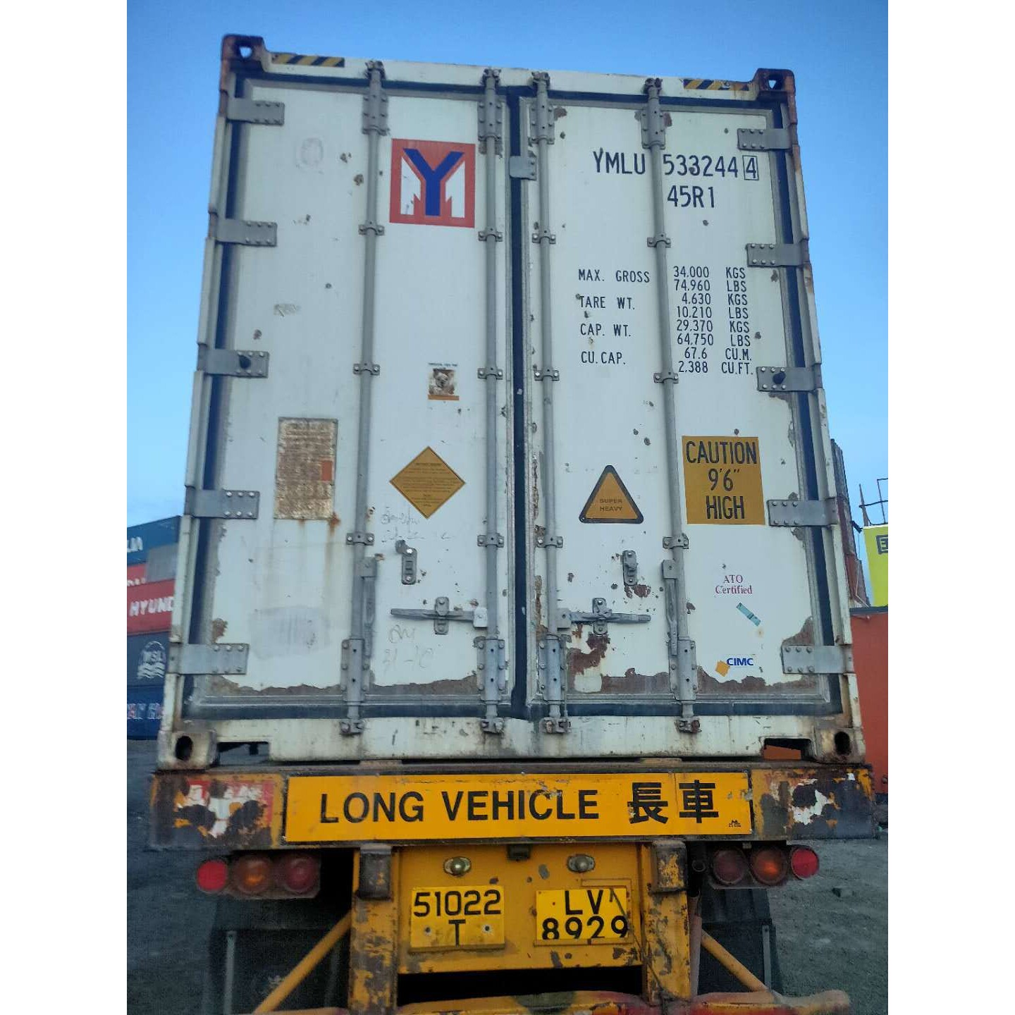 深圳东莞惠州二手冷藏冷冻集装箱货柜出售出租