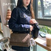 新款 达芙妮2026春夏季 复古小众单肩女包通用手提包 节日礼物