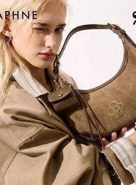 Daphne/达芙妮秋冬时尚百搭单肩包精致时尚通勤腋下包25104