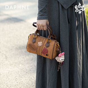 Daphne 达芙妮秋冬氛围感单肩包通勤斜跨包休闲枕头包波士顿女包