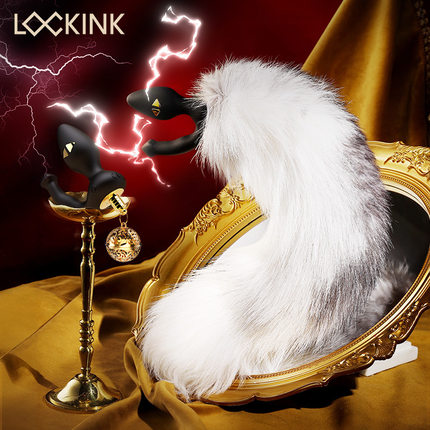 胶衣搭配丨萨蔓达lockink电击震动狐狸尾巴cosplay调情玩具