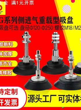妙德系列机械手真空吸盘PF/PA/PFG-60/80/95金具重载型气动吸嘴