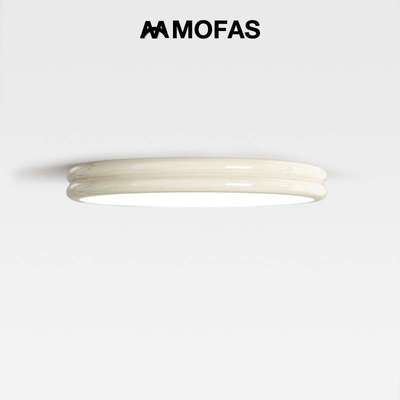 MOFAS全光谱护眼主卧室吸顶灯奶油风现代简约儿童房间客厅餐厅灯