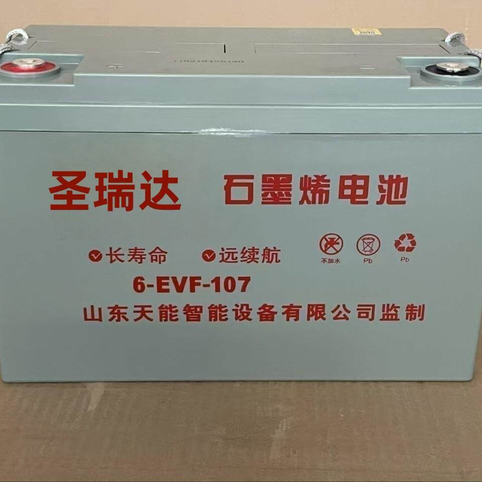 电动四轮车12V107AH 100AH6-EVF-107免维护观光车动力蓄电池