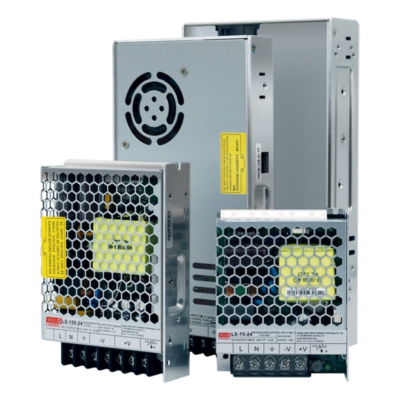 LS-50-24海濎12Vm/24V36V/48V开关电源220V转12V直流监控LED变压