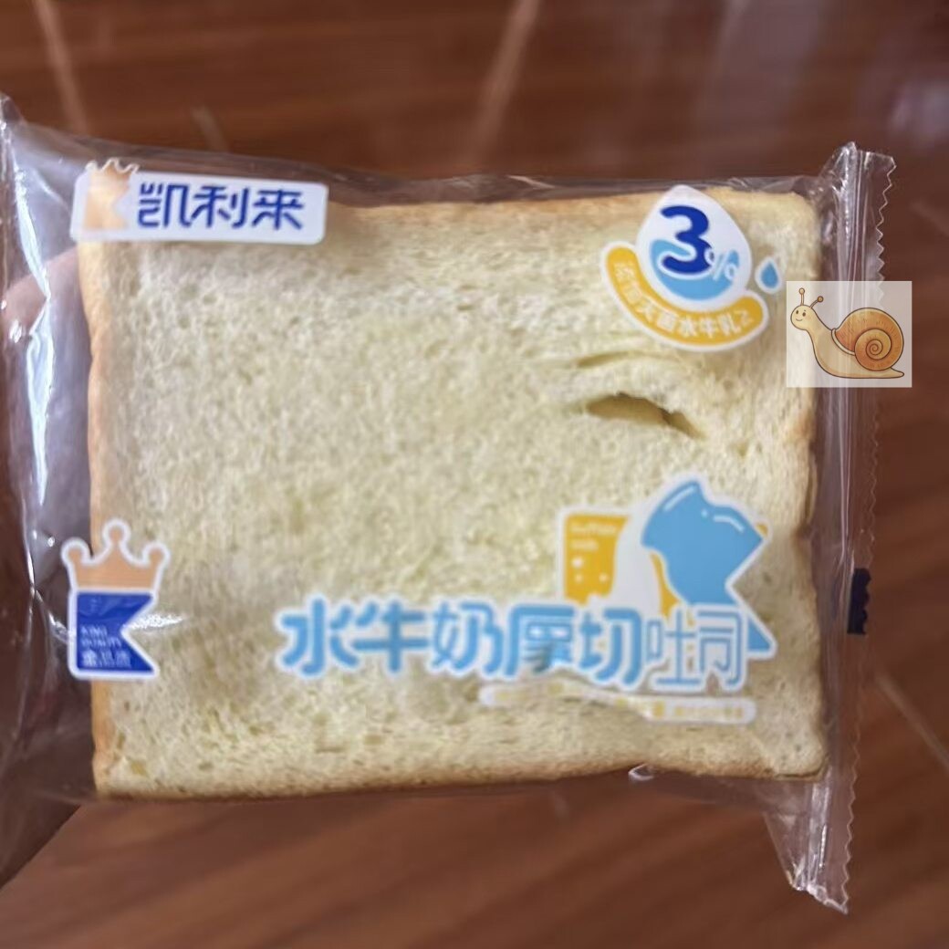 凯利来水牛奶厚切吐司面包边早餐健康营养代餐休闲零食640g