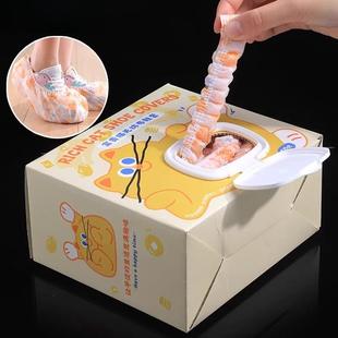 套家用室内机房专用学生脚套儿童爬爬垫鞋 一次性鞋 套加厚耐磨防滑
