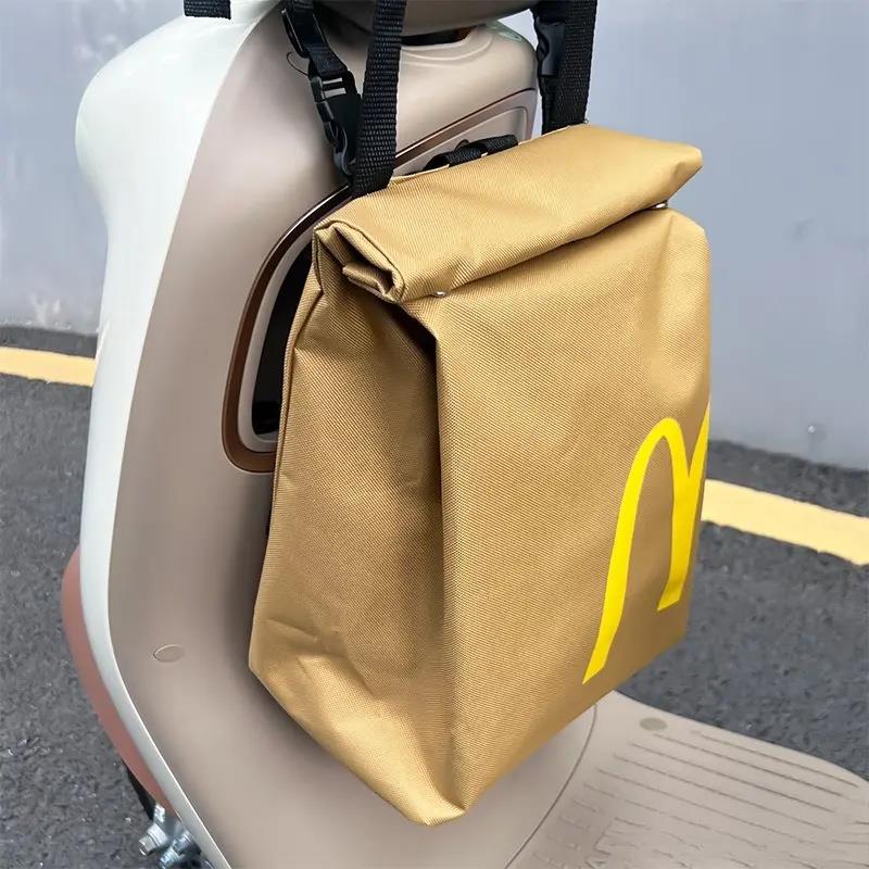 电动车挂物大容量包防水头盔收纳包充电器电瓶车前置置物神器物兜