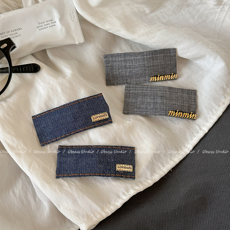 2个韩国复古气质刘海夹bb夹子ins