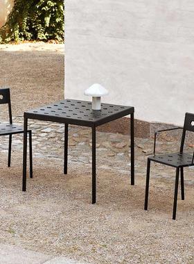 现代简约店外庭户院餐桌咖啡洞SS202210洞桌厅露天场所酒民宿休闲