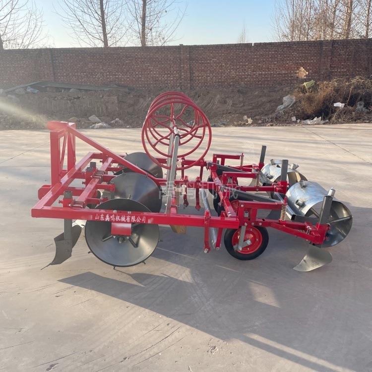双垄起垄机覆膜机MCK 滴灌孔一体机1.8米起埂种瓜辣打椒药地材机