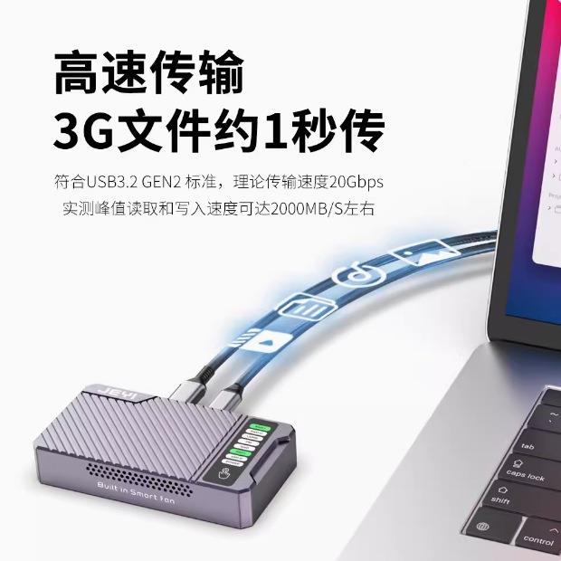 列双盘位磁nvmeA阵586R二代列硬盘盒M.2盘硬阵硬RID外接移动盒子