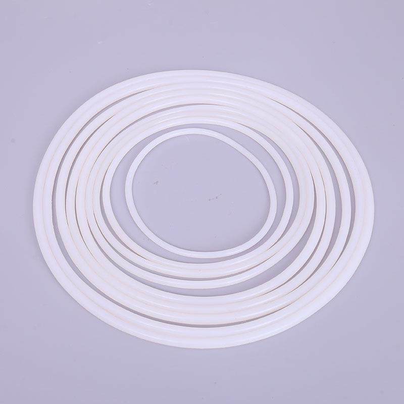 防爆高压锅密封圈配件圆条形C16至C44乳白色户外商用压力锅硅胶圈