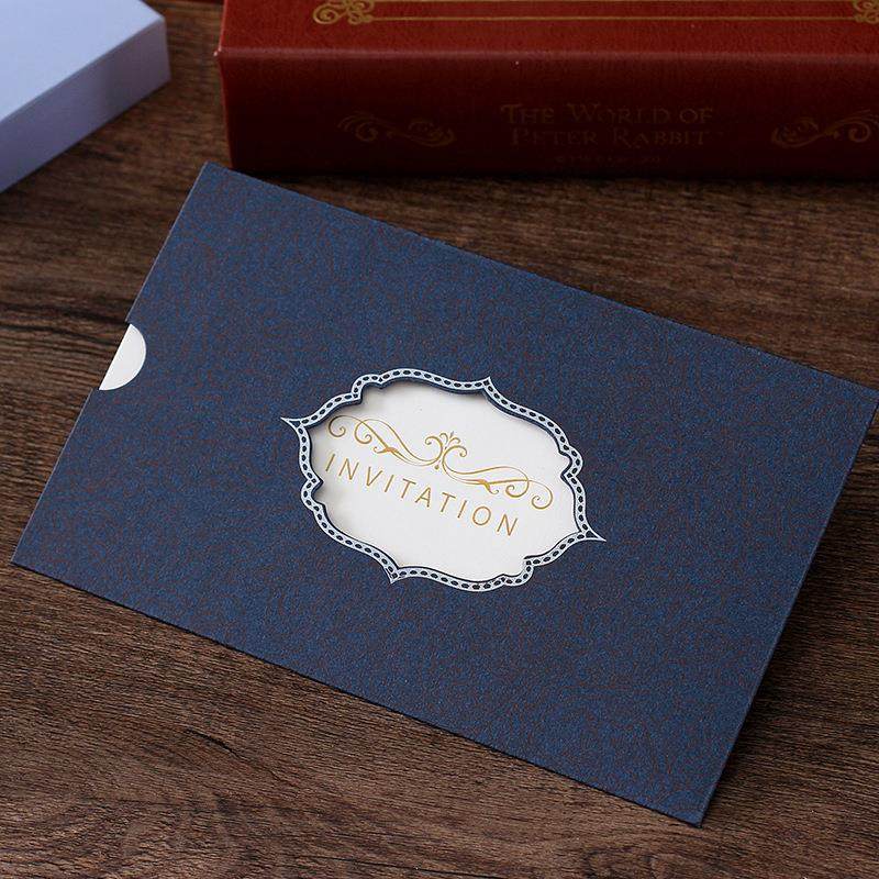 厂家直销商务请柬会议邀请函生日贺卡定zhi卡片创意请帖