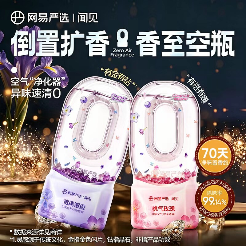 网易严选香氛倒置空气清新剂家用除异味卫生间专用除臭厕所香薰图片