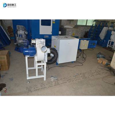 小型棉羽绒棉开花机自动抱枕公仔棉开松机传送带毛绒玩具松棉机