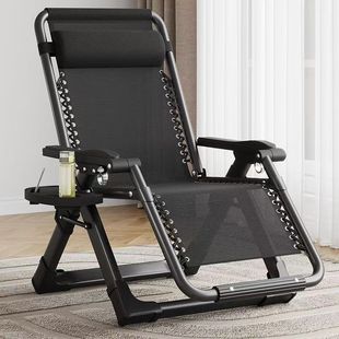 躺椅折叠午休椅子办公室午睡床可坐可躺懒人椅陪床椅多功能家用椅