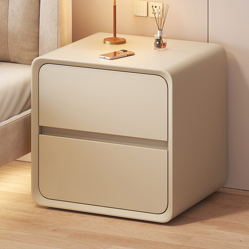 床头柜现代简约实木床头柜家用卧室2024新款轻奢高级感床头柜超窄