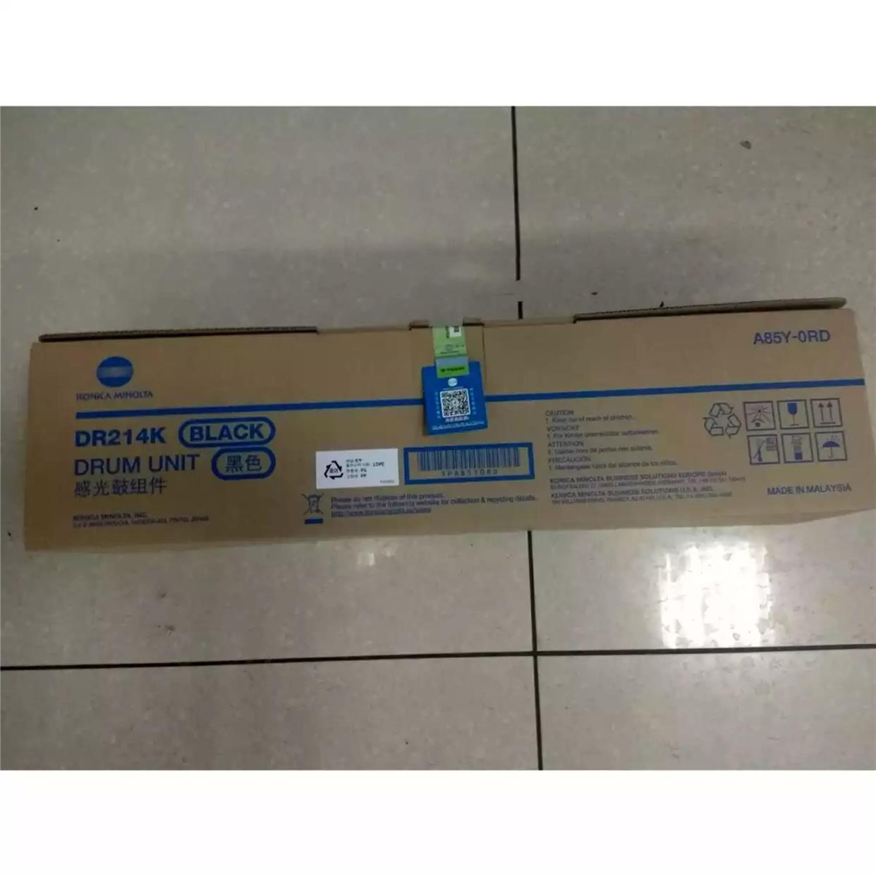 原装 柯美C227 287 367套鼓组件 美能达C7528黑色感光硒鼓 DR214K