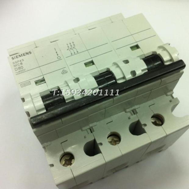 5SP43 MCB D 80A 3P空气开关 5SP4380-8