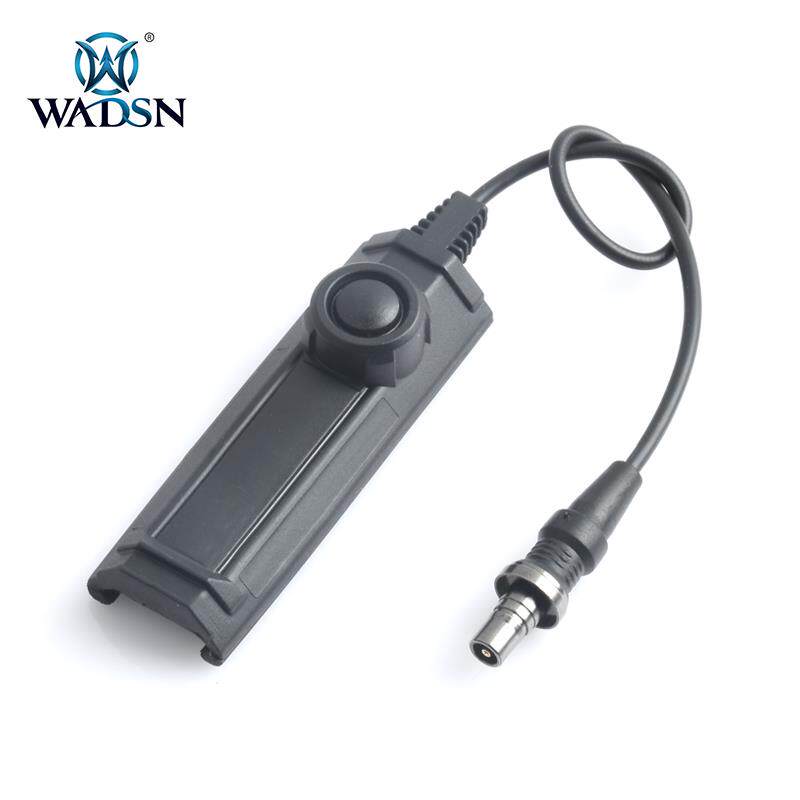 WADSN沃德森M300/M600/M95战术手电筒双功能鼠尾线控开关长亮按键