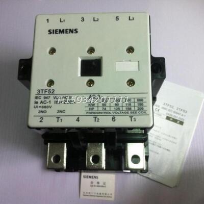 交流接触器3TF5222-0X AC24V.36V.48V.110V.220V380V