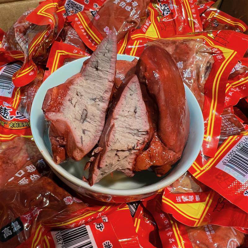 /卤鸡肝 50袋 乡巴佬风味鸡肝25克零食休闲真空即食肝怀旧零食包