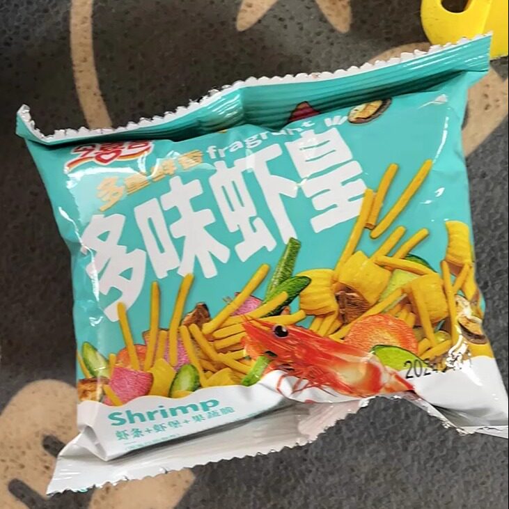 【抢】今喜客果蔬脆虾条豆果虾条咪咪虾条10/31包大整箱营