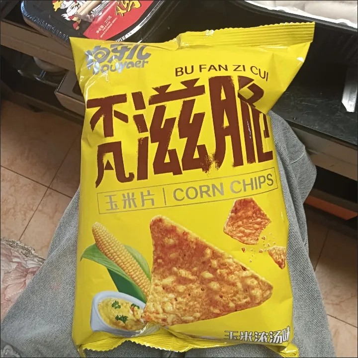 【抢】狗牙儿不凡滋脆玉米片88g薯片网红休闲旅游办公室小