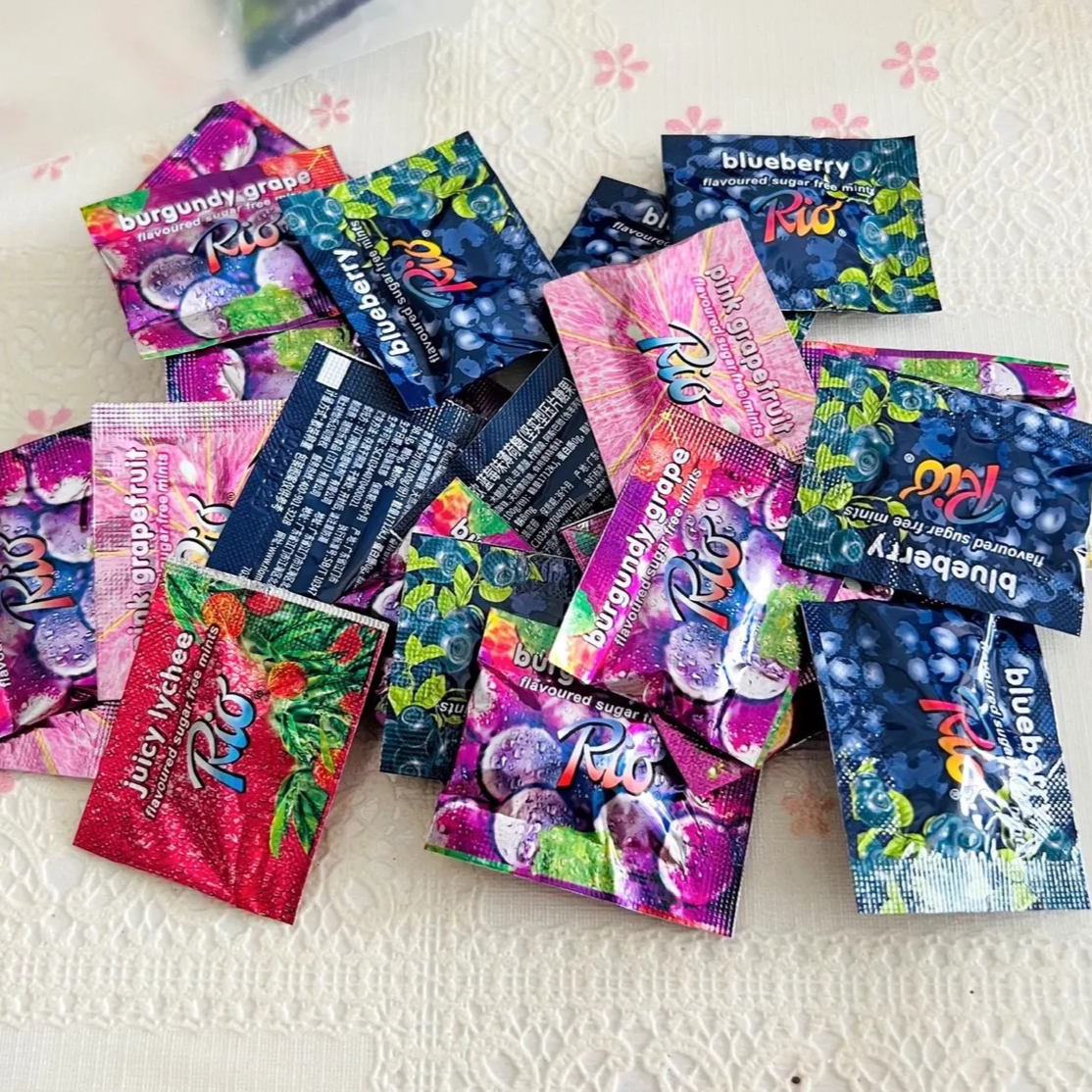 【抢】Rio小袋装薄荷糖开学糖功能糖果/压片糖果