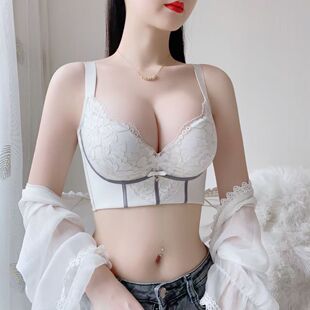 美容院调整型矫正内衣加厚小胸收副乳聚拢文胸上托胸罩收副下垂