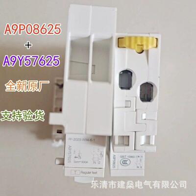 全新原厂A9系列断路器 A9P08625+A9Y57625 iDPNa 双进双出带漏电