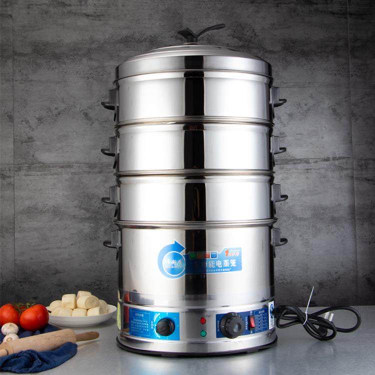 电蒸笼商用家用蒸包炉电蒸锅包子机三层大容量馒头小笼包蒸锅52cm,厨房/烹饪用具,蒸格/蒸片/蒸架,淘宝优惠券,粉丝福利购,淘宝优惠卷