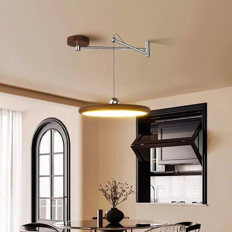摇臂具现代简约护眼吧台灯可伸缩餐厅吊灯新款餐桌奶油,家装灯饰光源,智能吊灯,淘宝优惠券,粉丝福利购,淘宝优惠卷