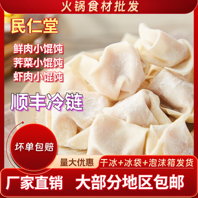 民仁堂鲜肉小馄饨10包云吞早餐速食商用上海半成品混沌