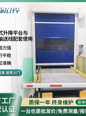 定制Z型E型升降平台垂直升降输送托盘自动化提升往复式C型提升机