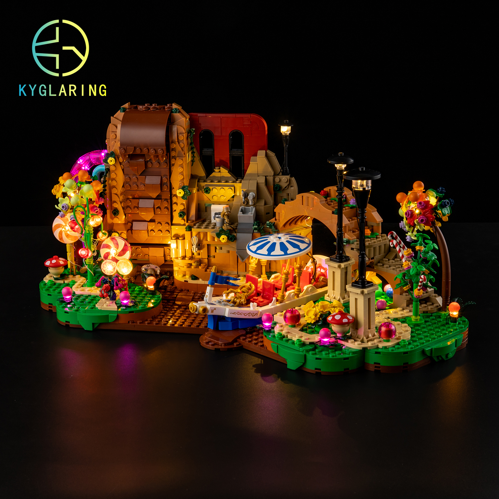 KGBOX适用IDEAS21360积木灯饰