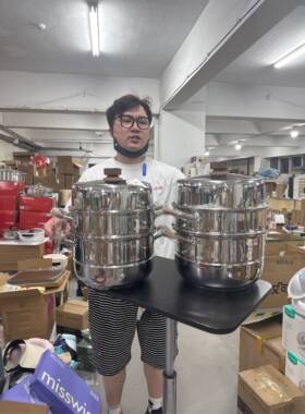 162号新款三层蒸锅可定时（30cm/32cm）