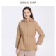 桑蚕丝 SHARI HAP连帽蚕丝棉服女2025冬装 新款 外套洋气大码