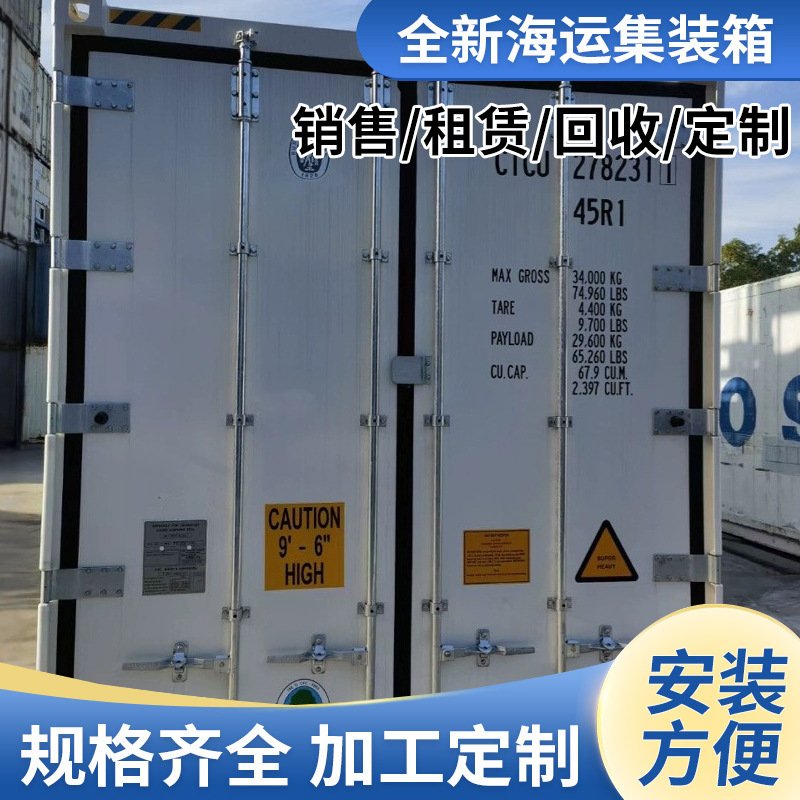 厂家现货供应 二手冷藏集装箱 冷冻保鲜仓库 20RQ 40RQ集装箱租赁