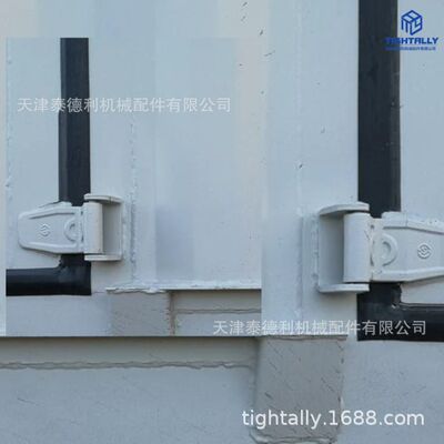 集装箱侧开门合页U型座  储能电箱斜角宽体铰链座 泰德利供应