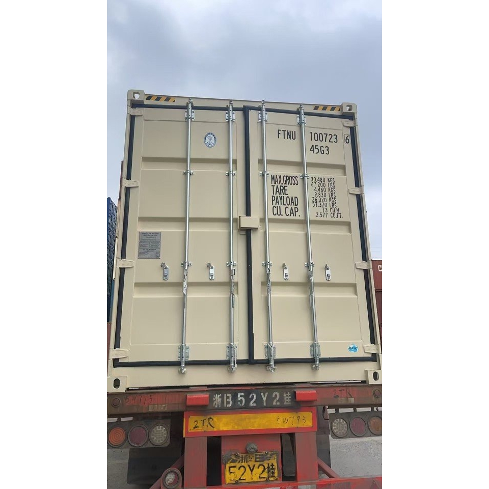 全新40HQ侧面四门高箱  现货现发船用首钢钢构