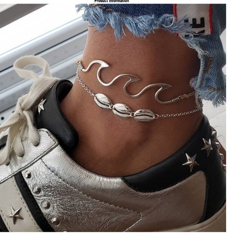 现货Wo Akle celet Aklet Ladies Hadmade Leg Boho Hot