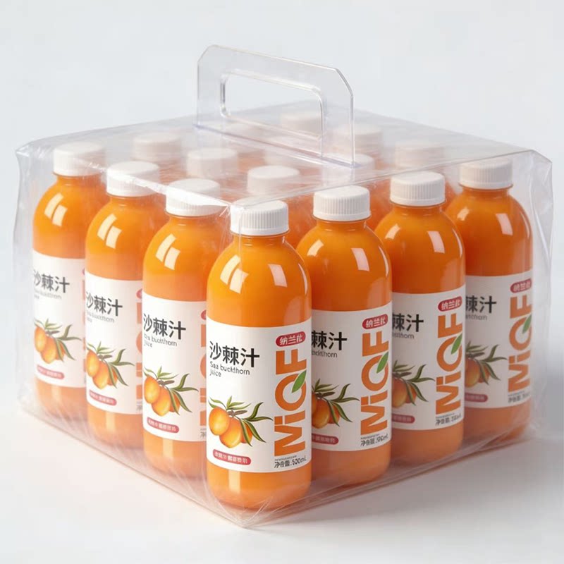 【买一送一】沙棘汁饮料整箱24瓶*360ml装含原浆0脂植物果汁饮品