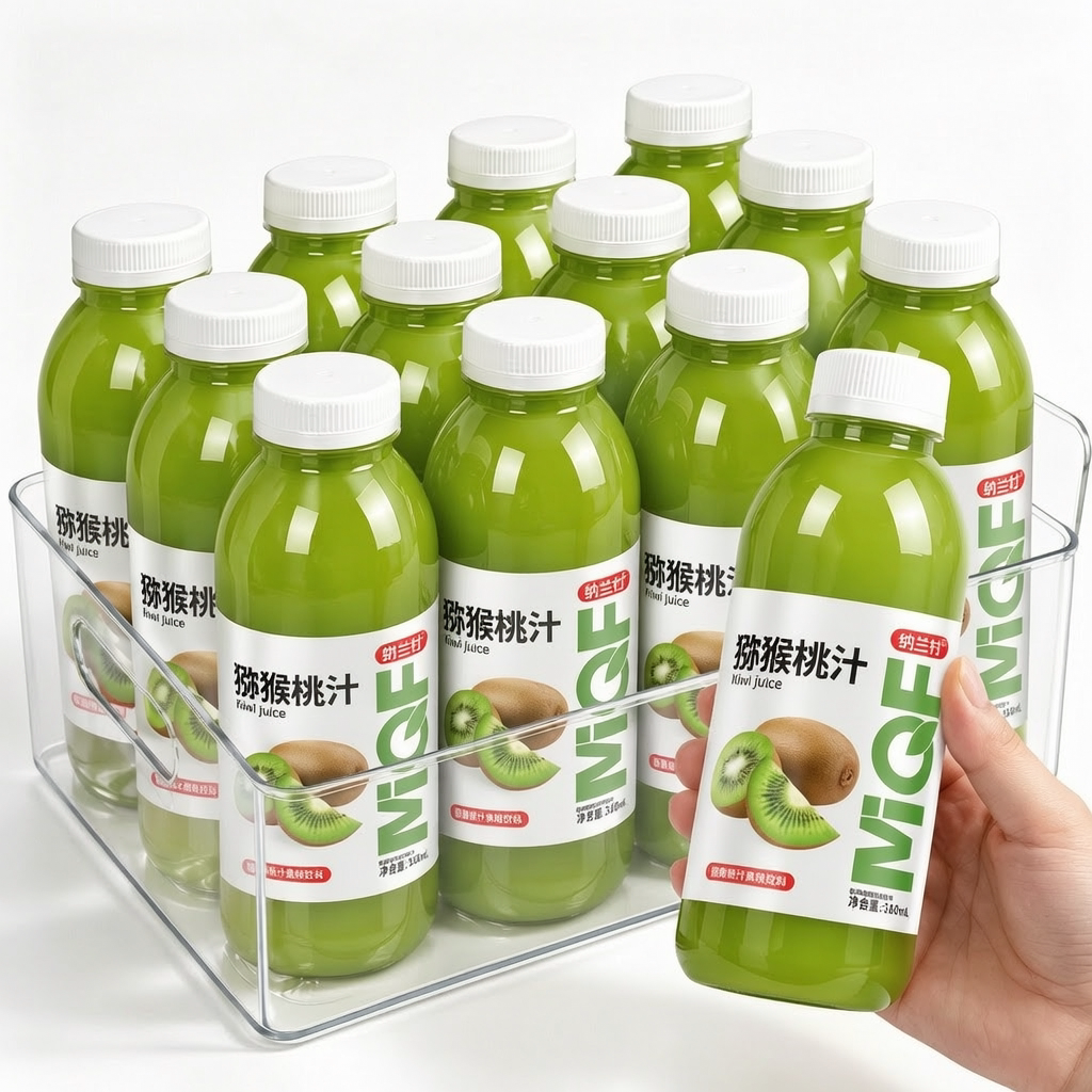 猕猴桃汁果味饮料整箱24瓶*360ml维c果汁0脂爽口解渴新日期特价中