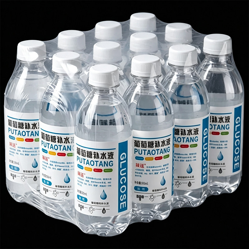 正宗葡萄糖补水液整箱24瓶*350ml天热出汗多运动健身补充体力水分