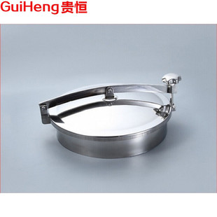 新品 现货新品 041g6卫生级人孔盖不锈钢手轮快开人孔V压条人孔常压